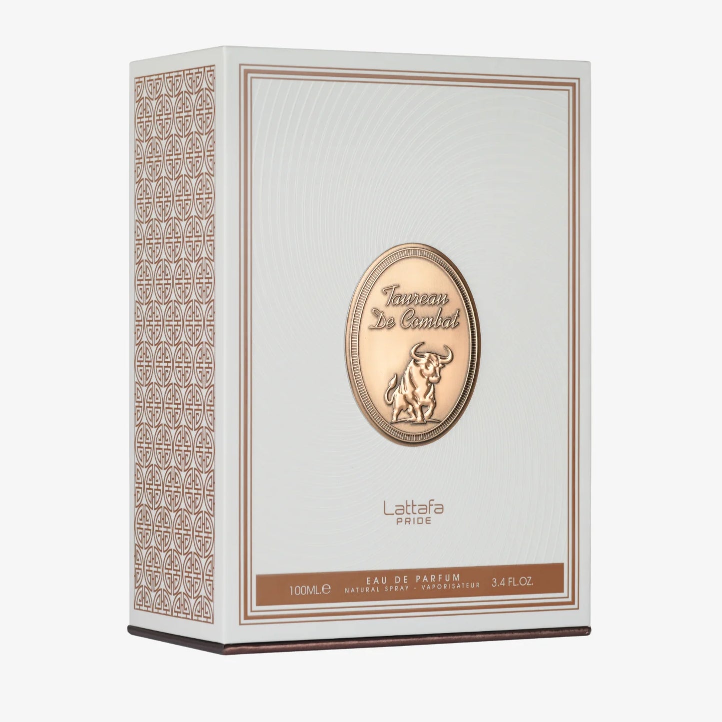 Lattafa Pride Taureau De Combat Parfüm in eleganter Verpackung, mit stilvollem Design und aromatischem Duft.