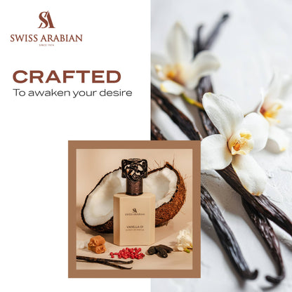 SWISS ARABIAN - Swiss Arabian Vanilla 01 Extrait de Parfum for Women 75ml - Fragrance On A Barrel