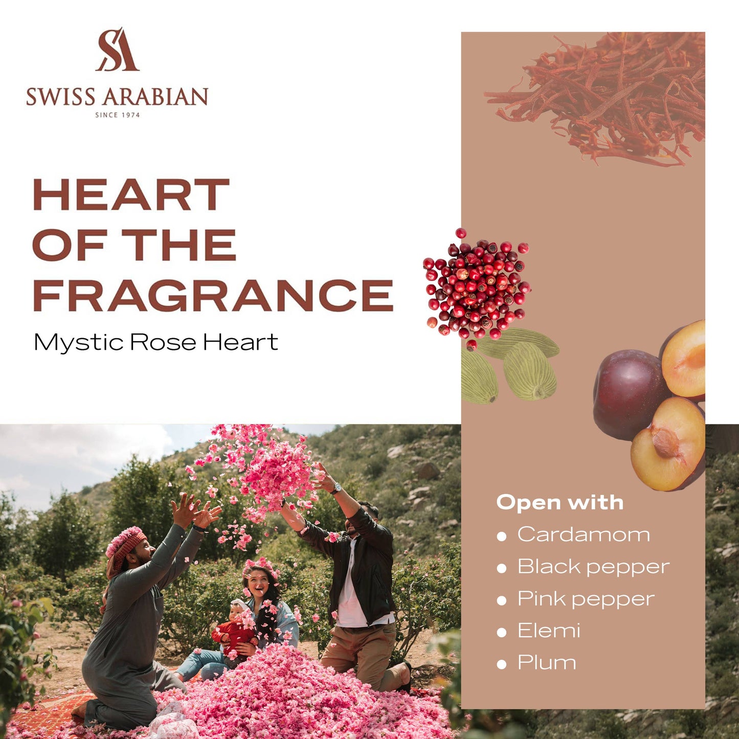 SWISS ARABIAN - Swiss Arabian Enigma of Taif Extrait de Parfum Unisex 100ml - Fragrance On A Barrel