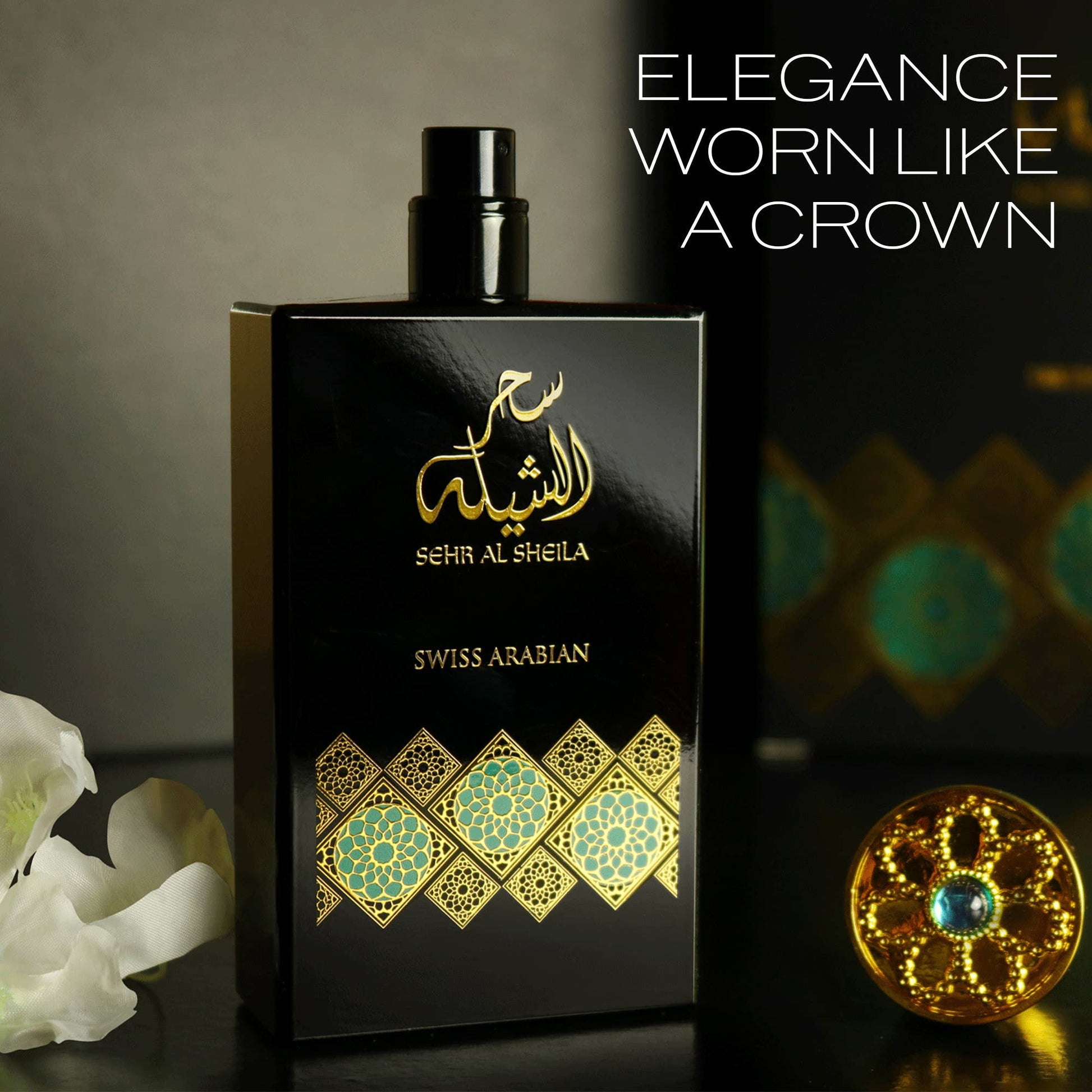 SWISS ARABIAN Sehr Al Sheila Eau de Parfum Flasche mit floralem Duft, elegante Verpackung, für Frauen