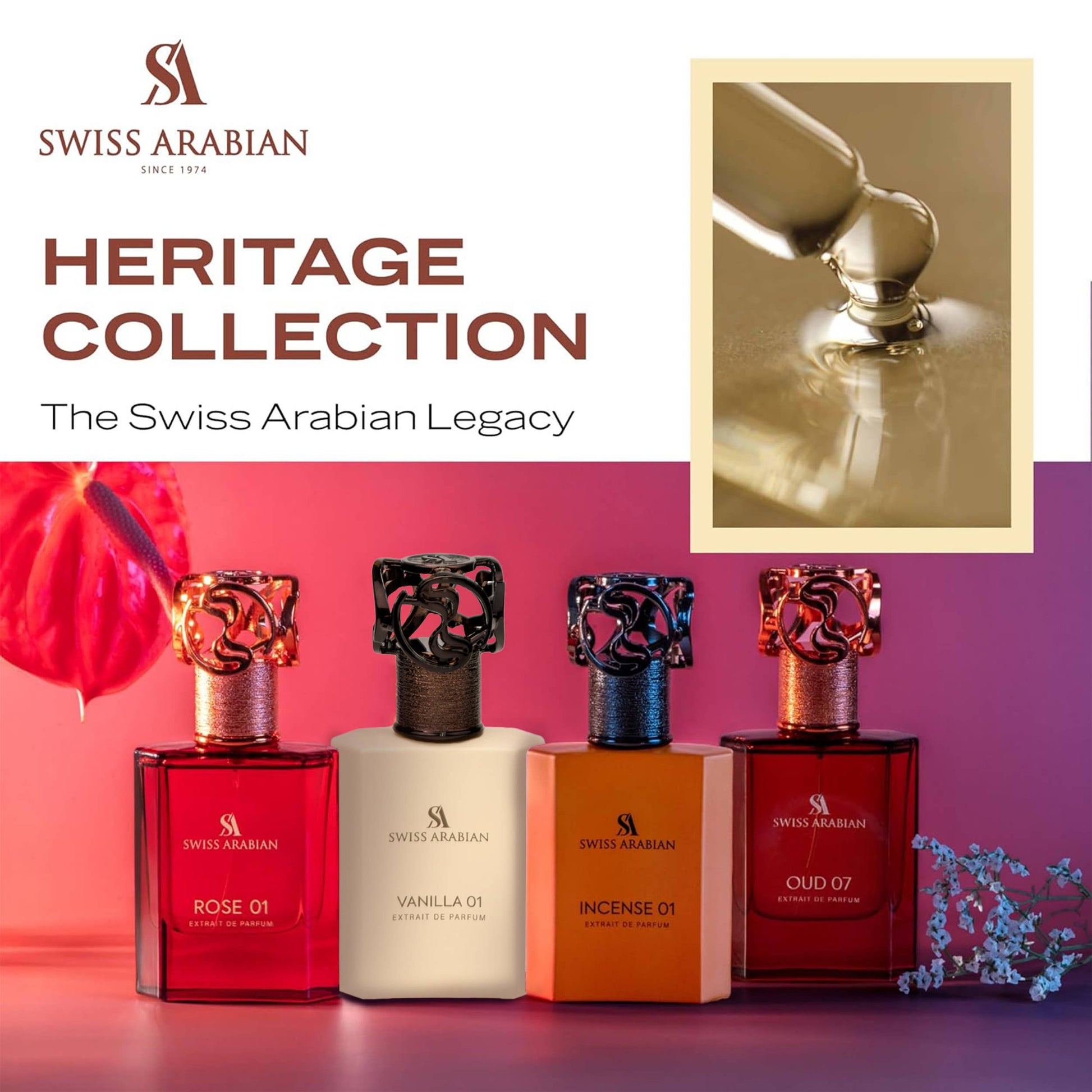 SWISS ARABIAN - Swiss Arabian Vanilla 01 Extrait de Parfum for Women 75ml - Fragrance On A Barrel